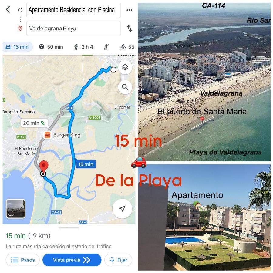 Apartamento Jerez Sur - Con Piscina Y Garaje Jerez de la Frontera Exterior foto